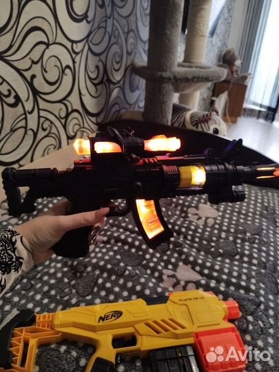 Игрушки Бластер Nerf Alpha strike Flute cs-10