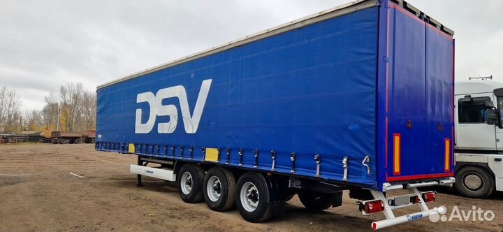 Полуприцеп шторный Krone SDP27, 2007