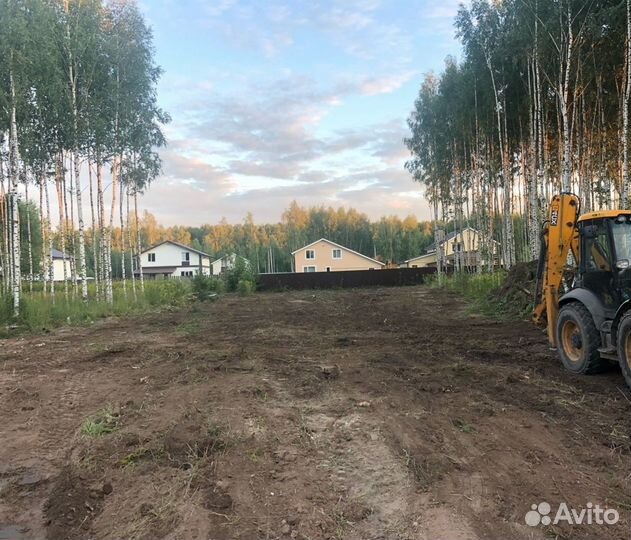 Расчистка участка Выравнивание Снос Демонтаж домов