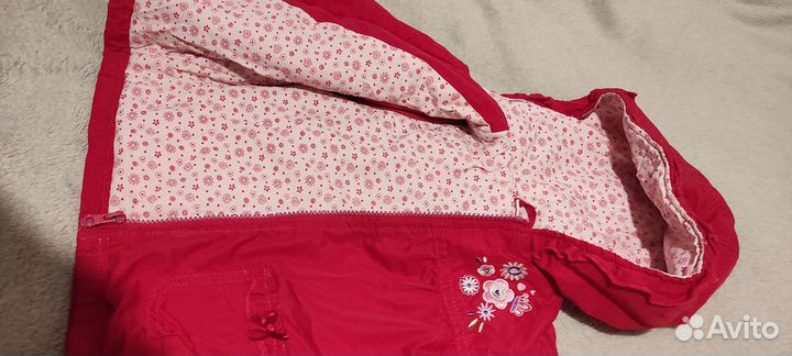 Куртка демисезонная для девочки 92