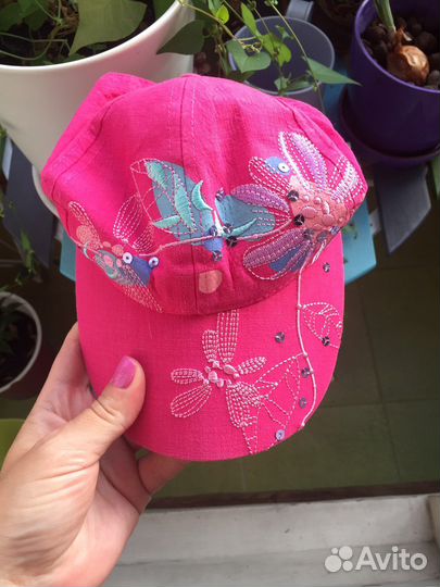 Бейсболка на девочку