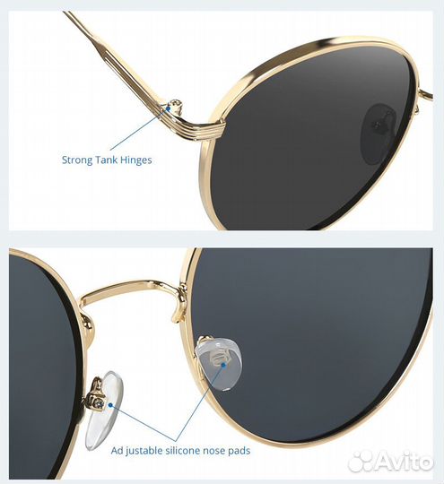 Очки солнцезащитные kdeam поляризованные