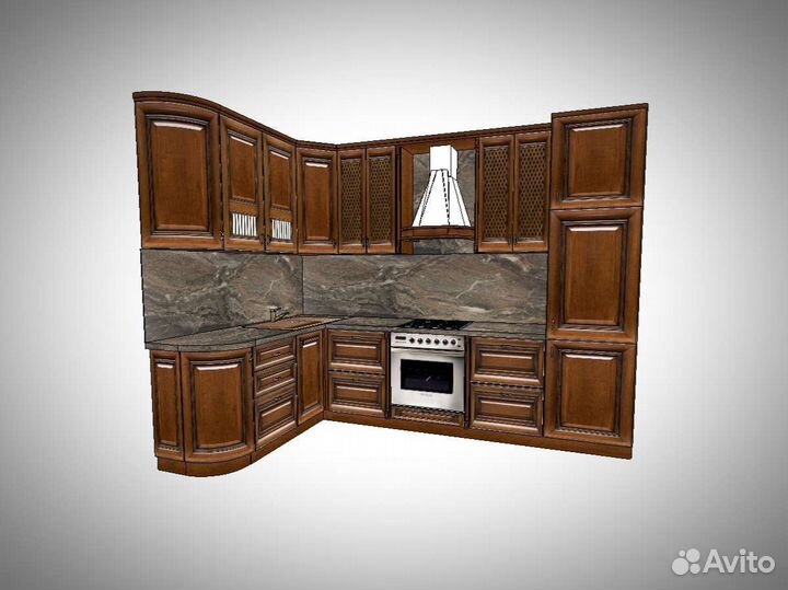 Проект мебели, чертежи, визуализация