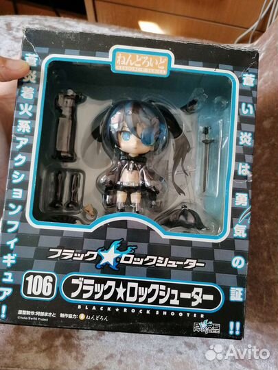 Аниме фигурка nendoroid Black Rock shooter
