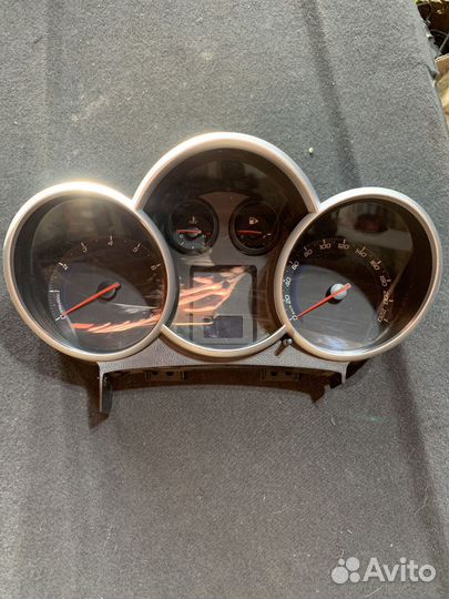 Щиток приборов chevrolet cruze