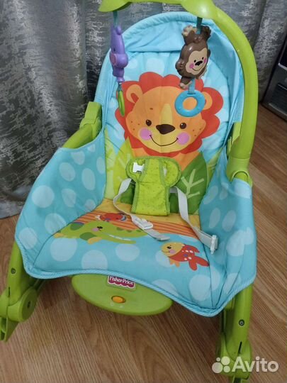 Детские качели шезлонг