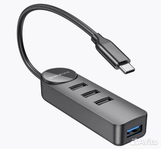 Разветлитель usb hub c коннектором type-c