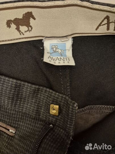 Бриджи для верховой ездыс полной леей