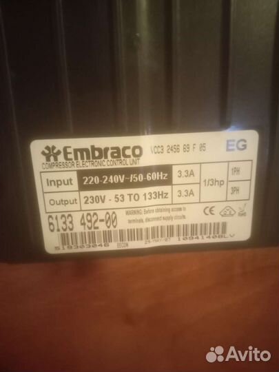 Плата инвертора liebherr Miele 6133492