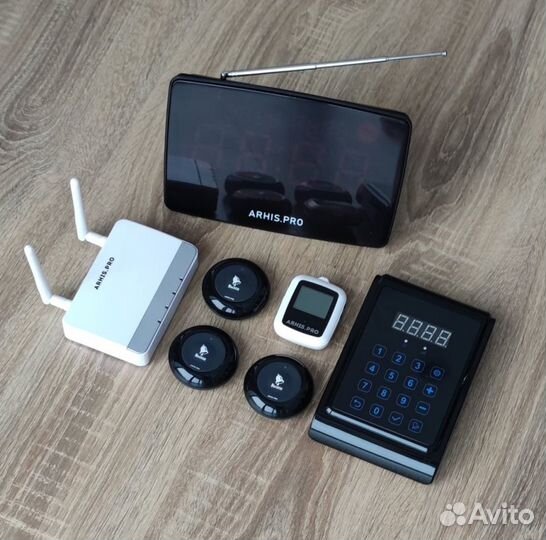 Кнопка вызова официанта модель Премиум, комплект