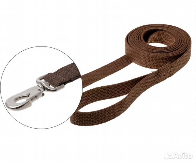 Поводок для собаки 3м брезент
