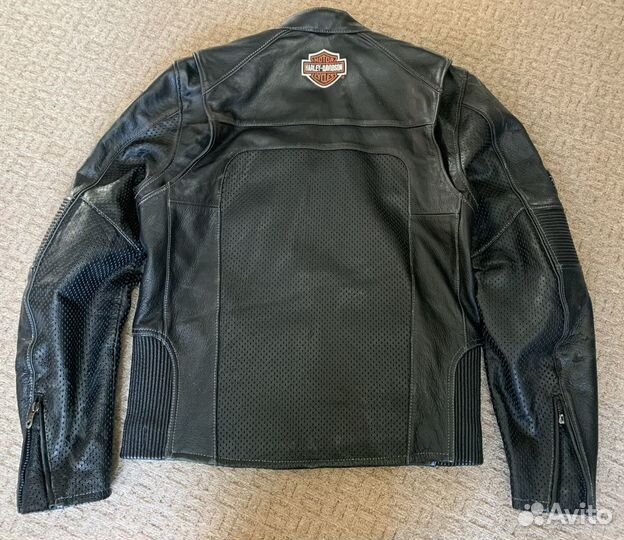 Мотокуртка кожаная мужская Harley Davidson