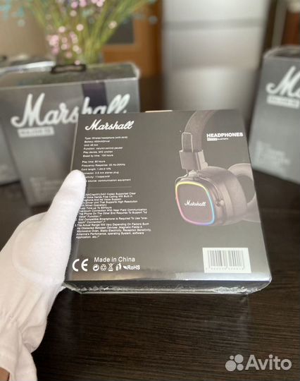 Наушники Marshall major 4 black