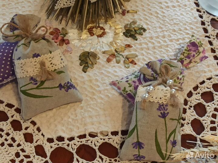 Букеты из лаванды