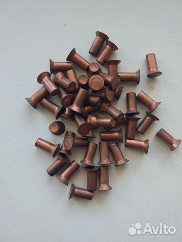 Медные заклепки под молоток СССР