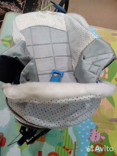 Детские санки - коляска ника