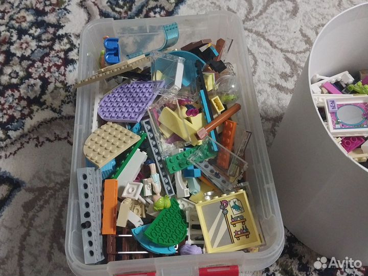 Lego россыпью бу почти 3 кг