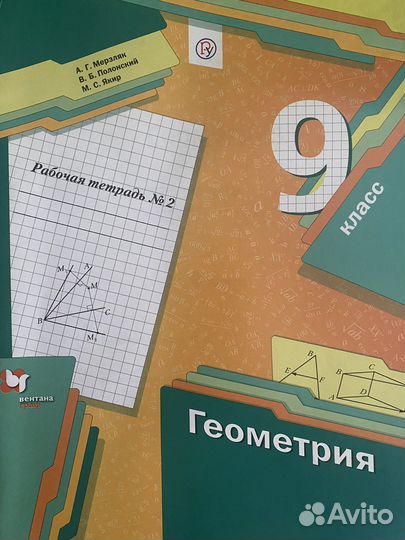 Рабочие тетради по алгебре и геометрии, 9 класс