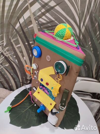 Бизиборд мягкий