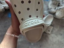 Crocs Сабо белые (35 - 40) + джибитсы