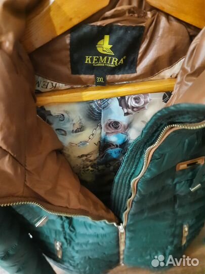 Пуховик зимний женский 48 50