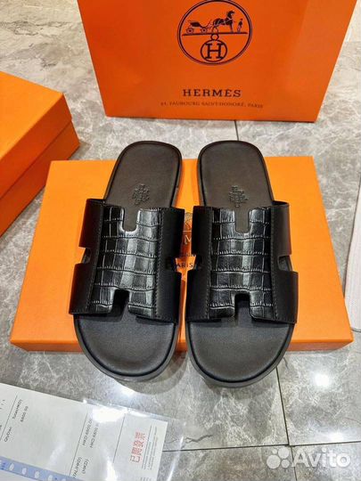 Шлепанцы hermes