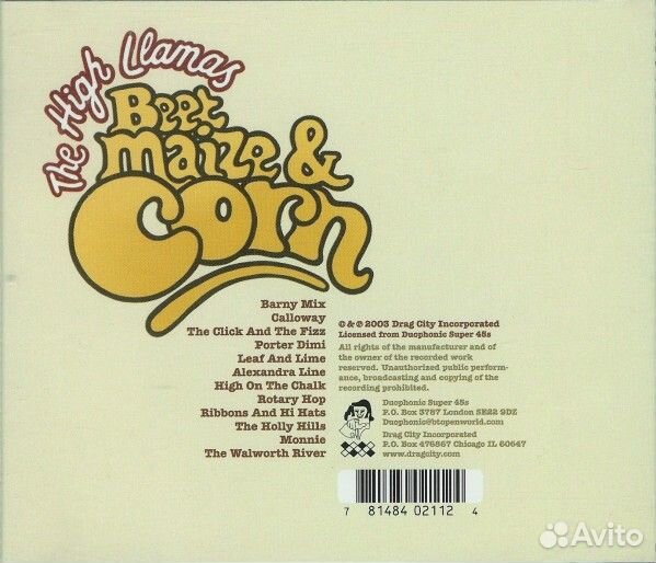 The High Llamas - Beet Maize & Corn (1 CD)