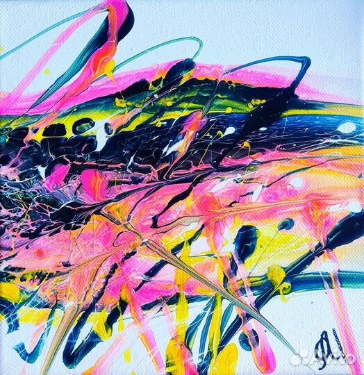 Яркая картина Диптих 