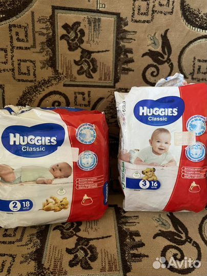 Памперсы просроченные huggies