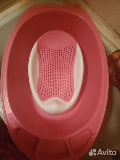 Ванночка и горка для купания