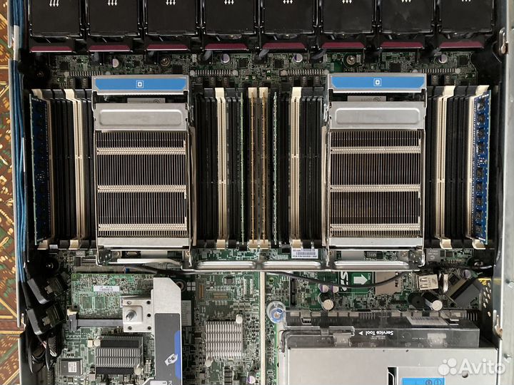 Сервер HP DL360p G8 E5-2603 v2/32GB/SSD 480-4