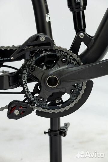 Двухподвес Timetry на Deore вилка SR Suntour X1