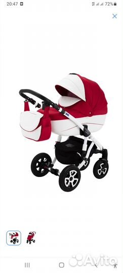 Коляска adamex 2 в 1
