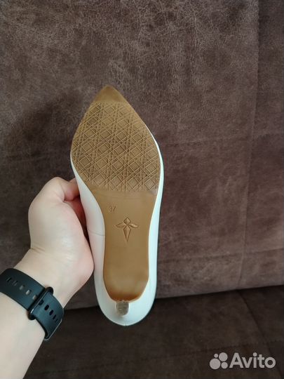 Туфли белые 37 свадебные