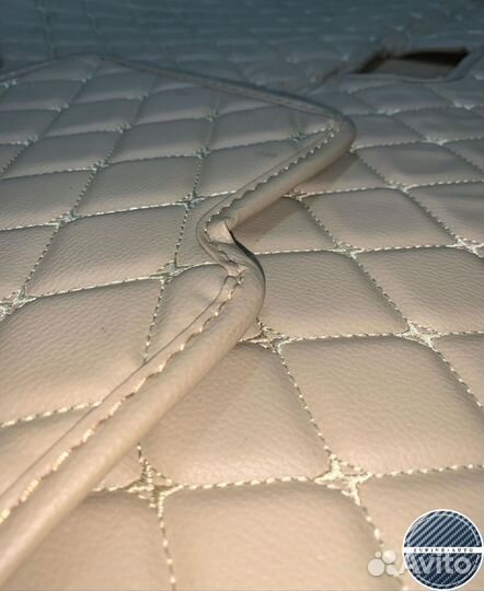 Ковры багажника Lexus LX570 7 мест (бежевые)