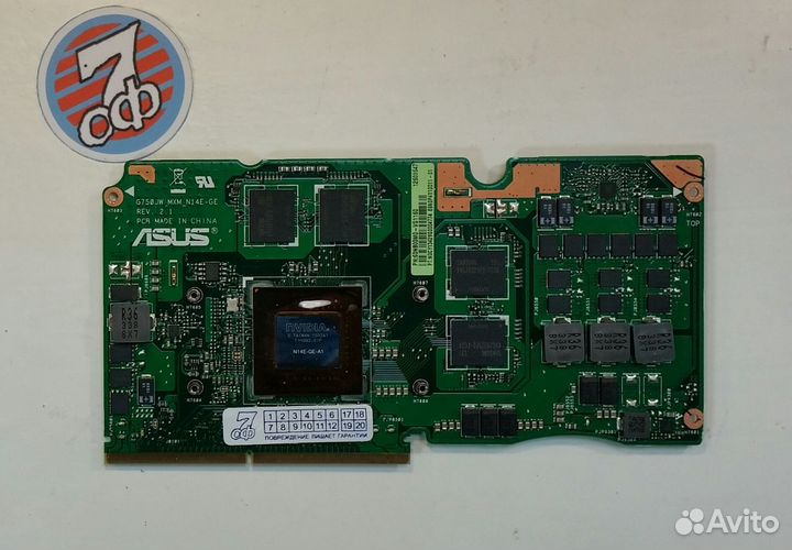 Видеокарты для ноутбуков