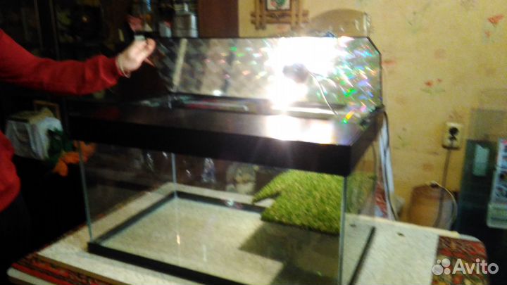 Террариум для красноухой черепахи, 65литров