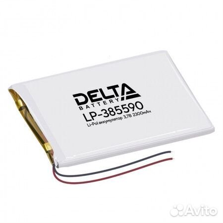 АКБ (2300mAh/3.7В) delta LP-385590