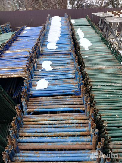 Леса строительные рамные бу