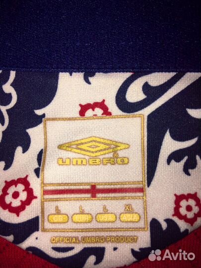 Футболка umbro сборной Англии 08/10г