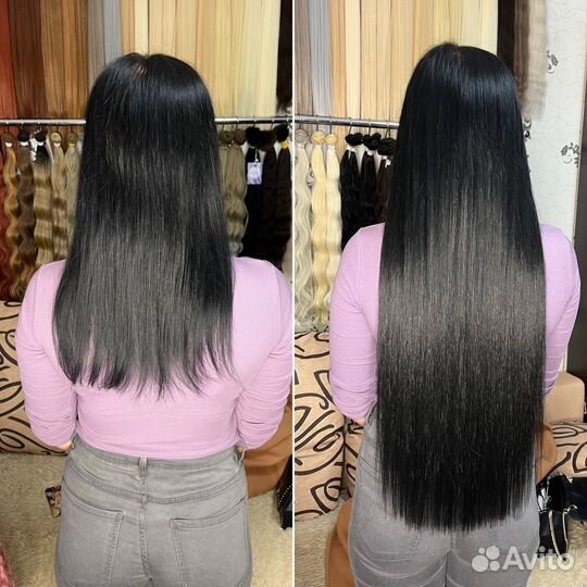 Наращивание биопротеиновых и натуральных волос