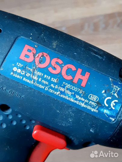 Шуруповерт bosch gsr 12v