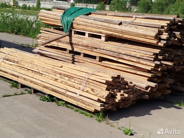 Доска обрезная 50х150х6000 50 100 2600