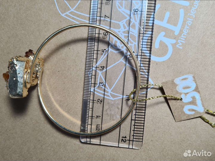 Браслет с камнем кварц (сердолик)