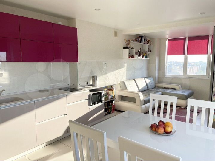 3-к. квартира, 91 м², 19/19 эт.