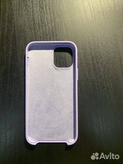 Фиолетовый чехол на iPhone 12/12 pro