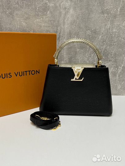 Сумка женская louis vuitton луи из кожи