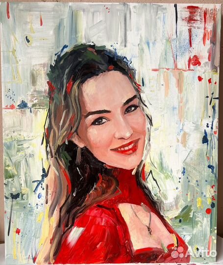 Портрет маслом на холсте по фото