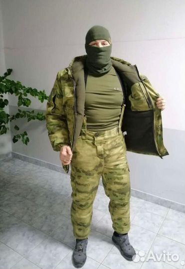 Зимний костюм горка, мох, камуфляж премиум