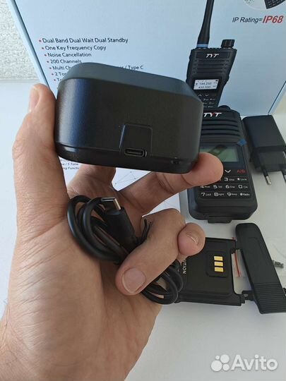 Рация TYT TH-UV99 iP68 10 Ватт (Type-C) новые